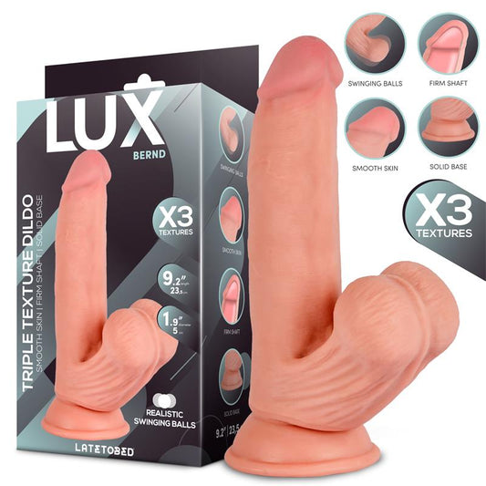 Bernd Triple Texture Dildo