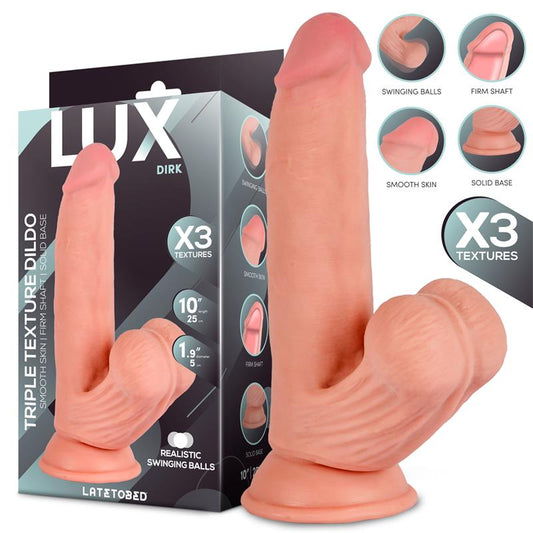 Dirk Triple Texture Dildo