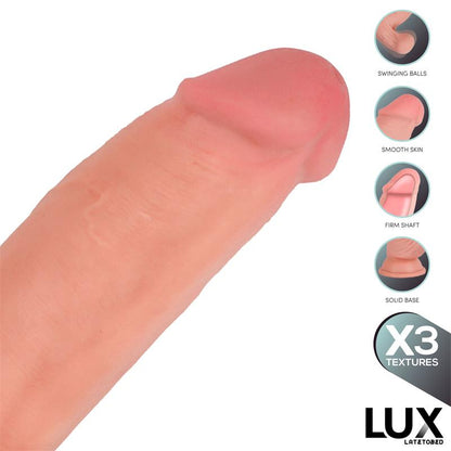 Dirk Triple Texture Dildo