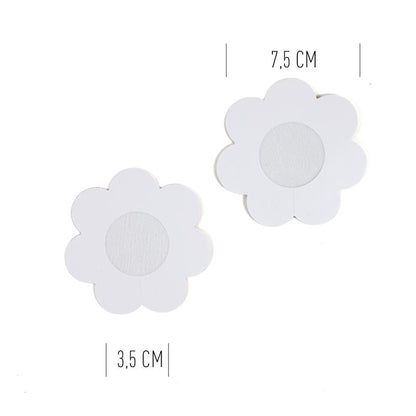 Wow Boobs Cubre Pezones Flores Holograficos