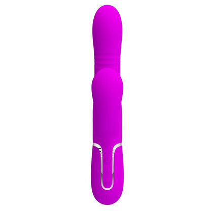 Mariana Vibrador 4en1 Silicona Fucsia