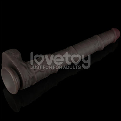 Dildo Dual Layered Articulable XXL 16