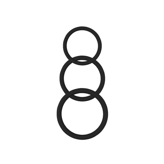 Anillo para el Pene Magnum Force Silicona Negro - Tienda IntimBarcelona