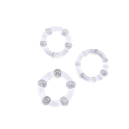 Anillos para el Pene Beaded Transparente - Tienda IntimBarcelona