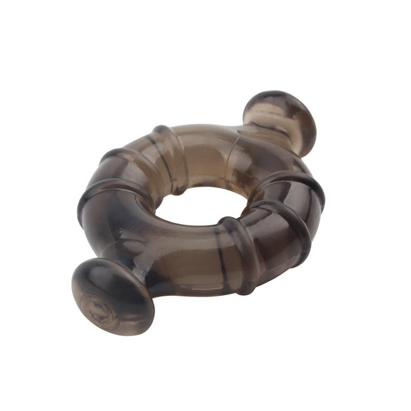 Anillos para el Pene Rudder Negro - Tienda IntimBarcelona