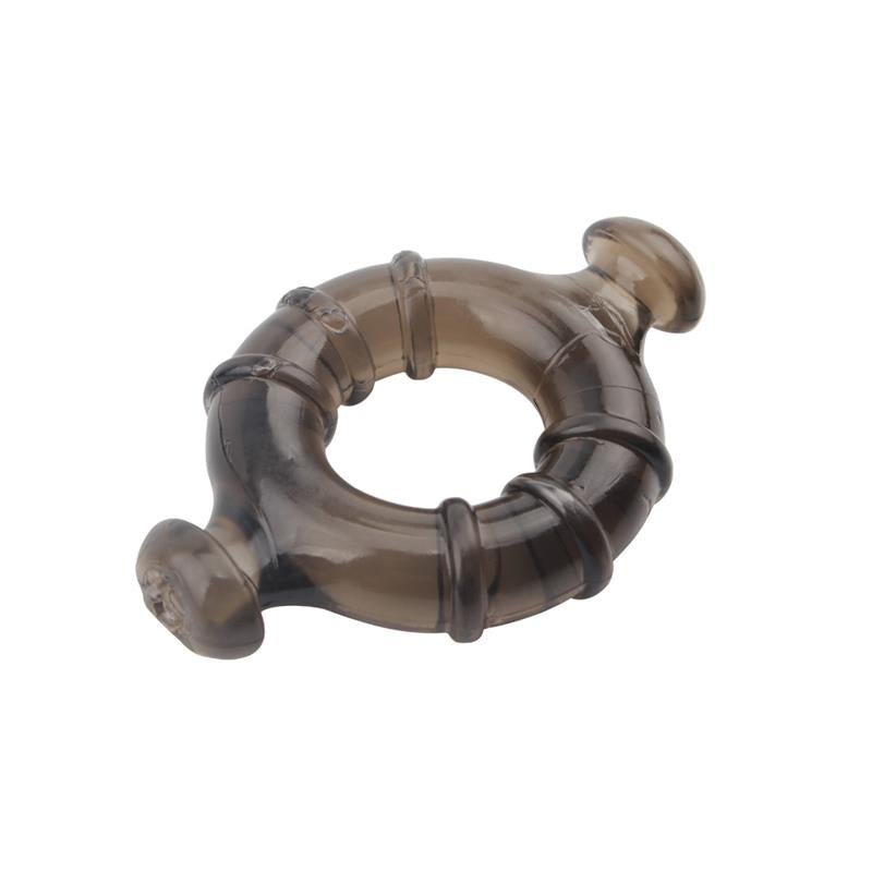 Anillos para el Pene Rudder Negro - Tienda IntimBarcelona