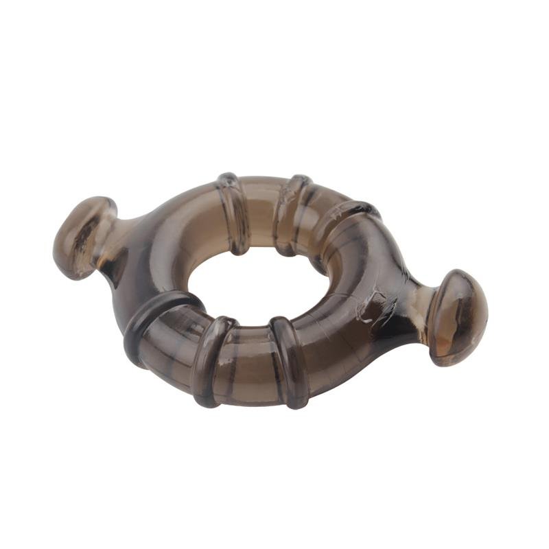 Anillos para el Pene Rudder Negro - Tienda IntimBarcelona