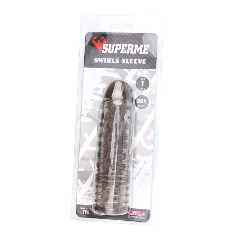 Funda para el Pene Swirls Gris - Tienda IntimBarcelona