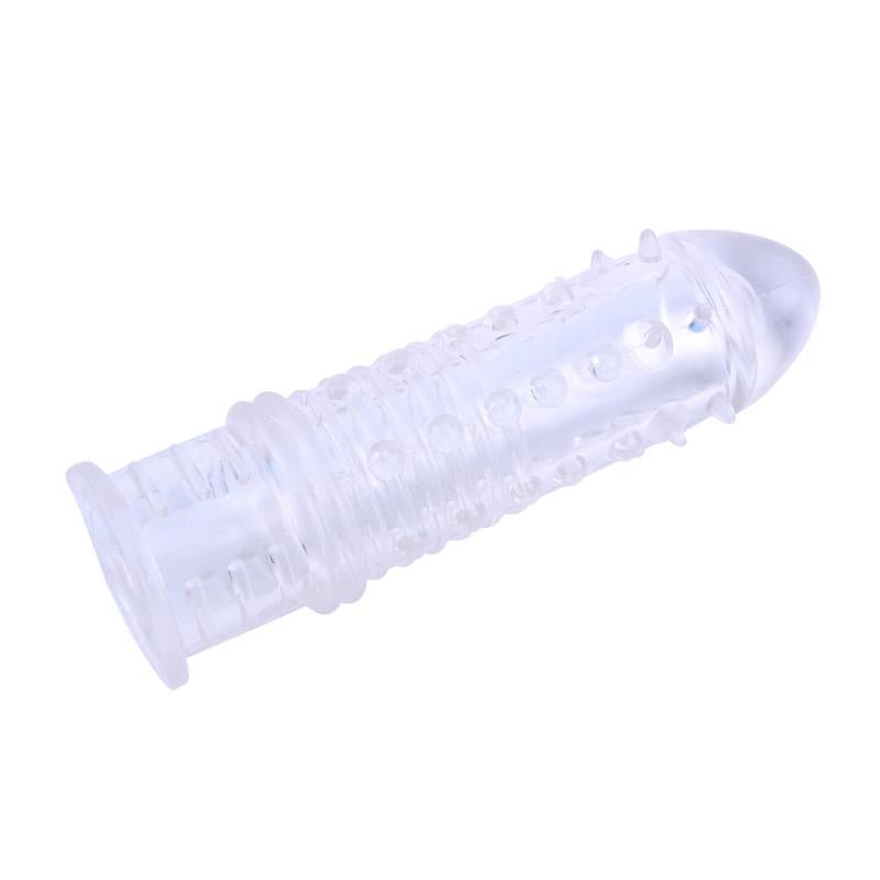 Funda para el Pene Swirls Transparente - Tienda IntimBarcelona